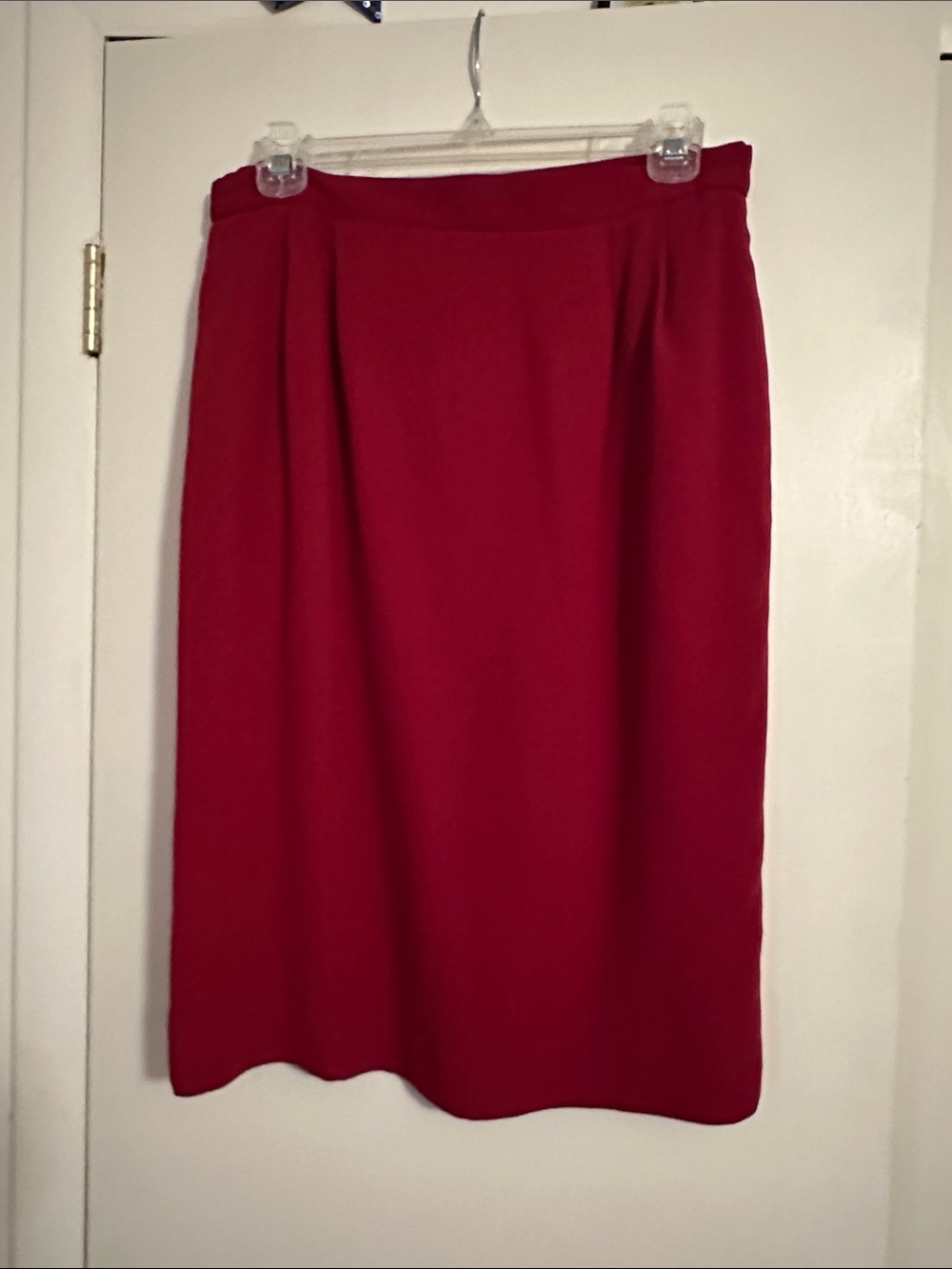 Worthington Red Pencil Skirt